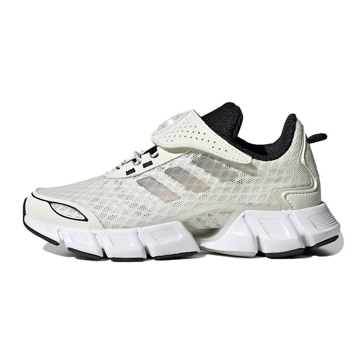 Adidas Durable Breathable Low-Top Kids Running Shoes Kids Running Shoes Gray White GZ4026