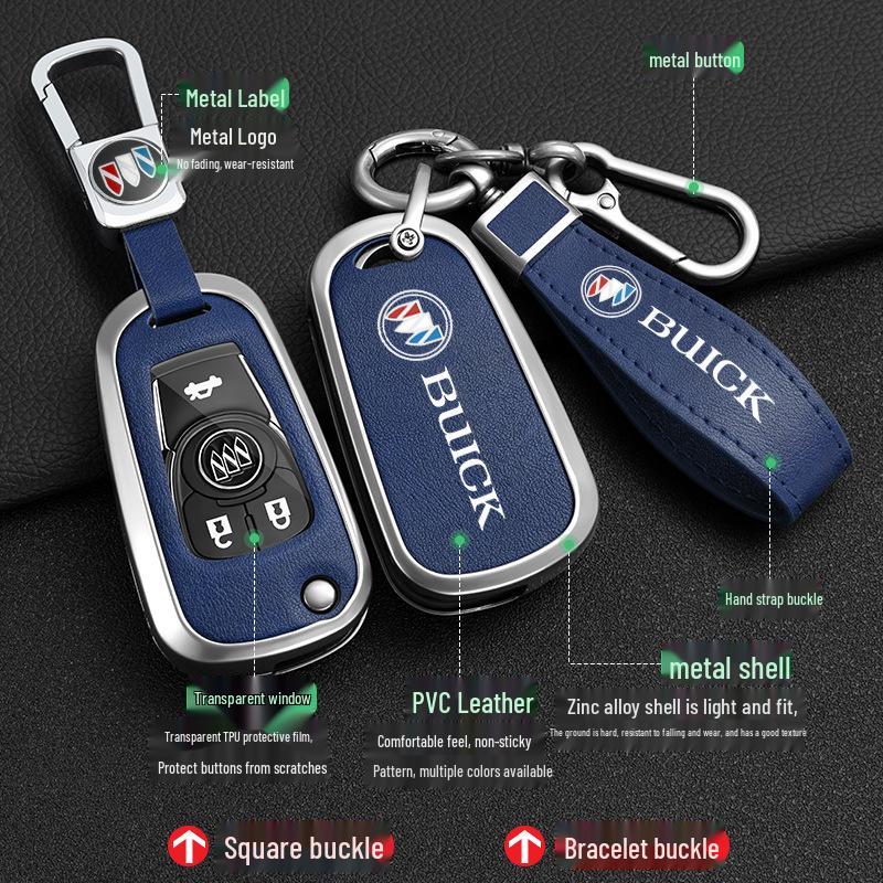 2022 Buick Enclave 652t Key Cover - Metal Protective Case
