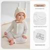 RABBIT Baby Summer Mesh Long-Sleeve Bodysuit