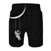 Funny Animal Dinosaur Beach Shorts Pants Men 3D Printing Surfing Board Shorts Summer Hawaii Swimsuit Swim Trunks Cool Ice Shorts
