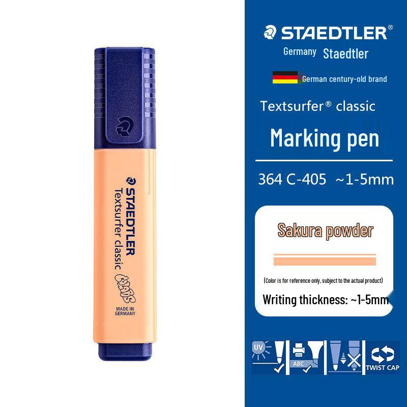 

STAEDTLER 364C Macaron Color Highlighter - Fluorescent Marker Pen