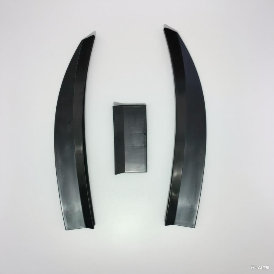 

Регулируемый 3-секционный автомобильный спойлер - Глянцевый черный/Карбоновое волокно Универсальное аэродинамическое крыло для тюнинга автомобиля