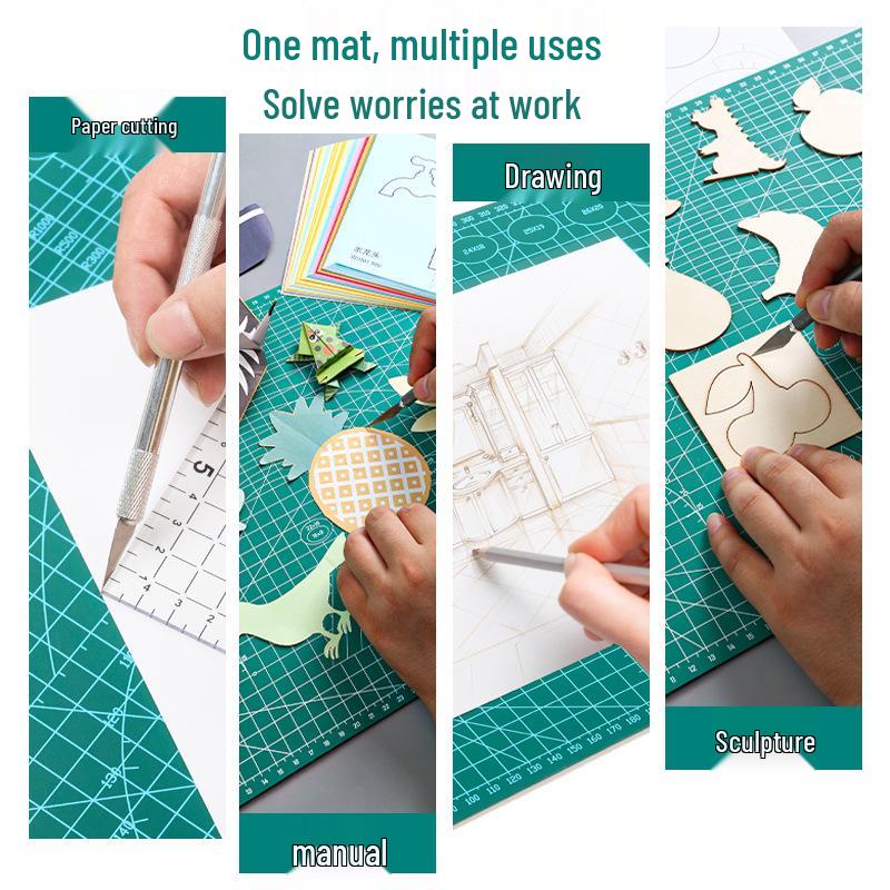 Thickened Multi-Purpose Cutting and Engraving Mat (A3, A2, A4)