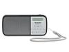 TechniSat TECHNIRADIO RDR DAB+ FM USB Pocket Radio Silver