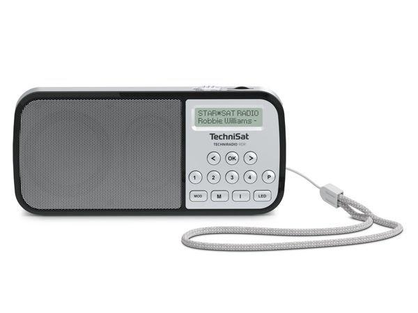 TechniSat TECHNIRADIO RDR DAB+ FM USB Pocket Radio Silver