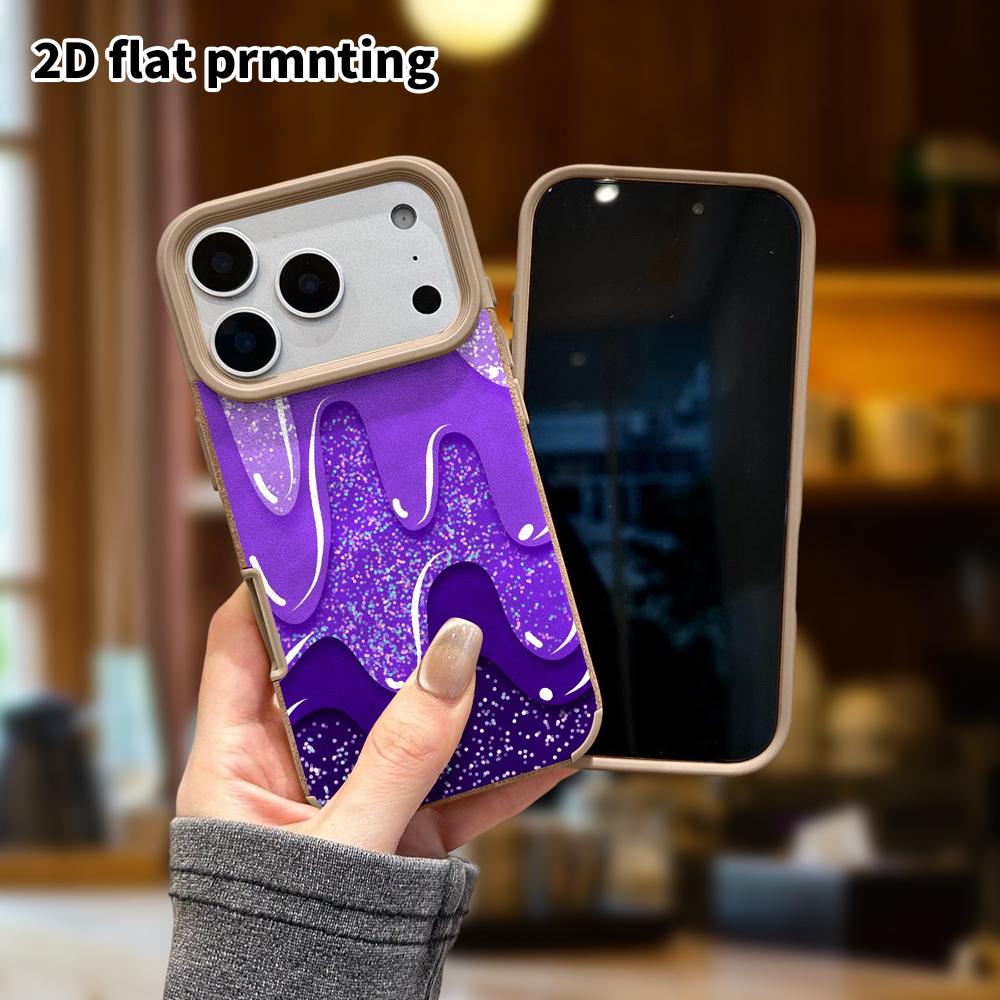 Phone Case: Lambskin 2D Flat Samsung Galaxy A34 A35 M05 M06 S20 S22 S21 FE Plus 5G Protective Case, Gold Nebula, Christmas and Halloween Gift