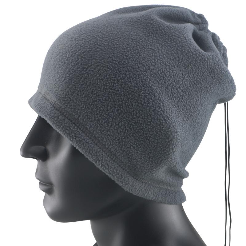 Winter Fleece Neck Warmer: Cold-Proof, Multifunctional Cycling Face Mask with Velvet Lining for Outdoor Sports