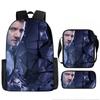 Printed Avengers The Backpack Set Oxford Fabric Pencil Case Essentials School