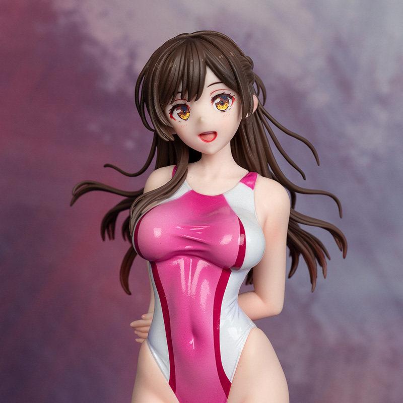 Rent Girl Friend Water Source Thousand Crane Competitive Swimwear Pose Otaku Action Figure Anime Gift Model Doll Collectible Toy
