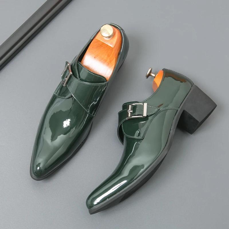 Men's Loafers, Leather Business Casual Shoes, Men's Fashionable Handmade Oxford Walking Breathable Shoes, Fashionable Hot Items