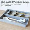 Silverware Drawer Organizer Separator For Home Office Desk Kitchen Divider Stationery Storage Box Detachable Gadget For Colander