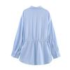 Women's Multi-Color Waist-Defining Tie-Up Fashion Shirt