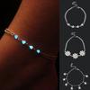 Little Star Heart Flower Glow In the Dark Ankle Bracelet Anklet Women's Jewelry