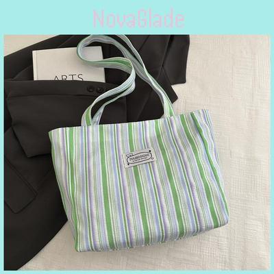 Kanji Style Canvas Tote Bag With Ample Capacity For Daily Commute And Students