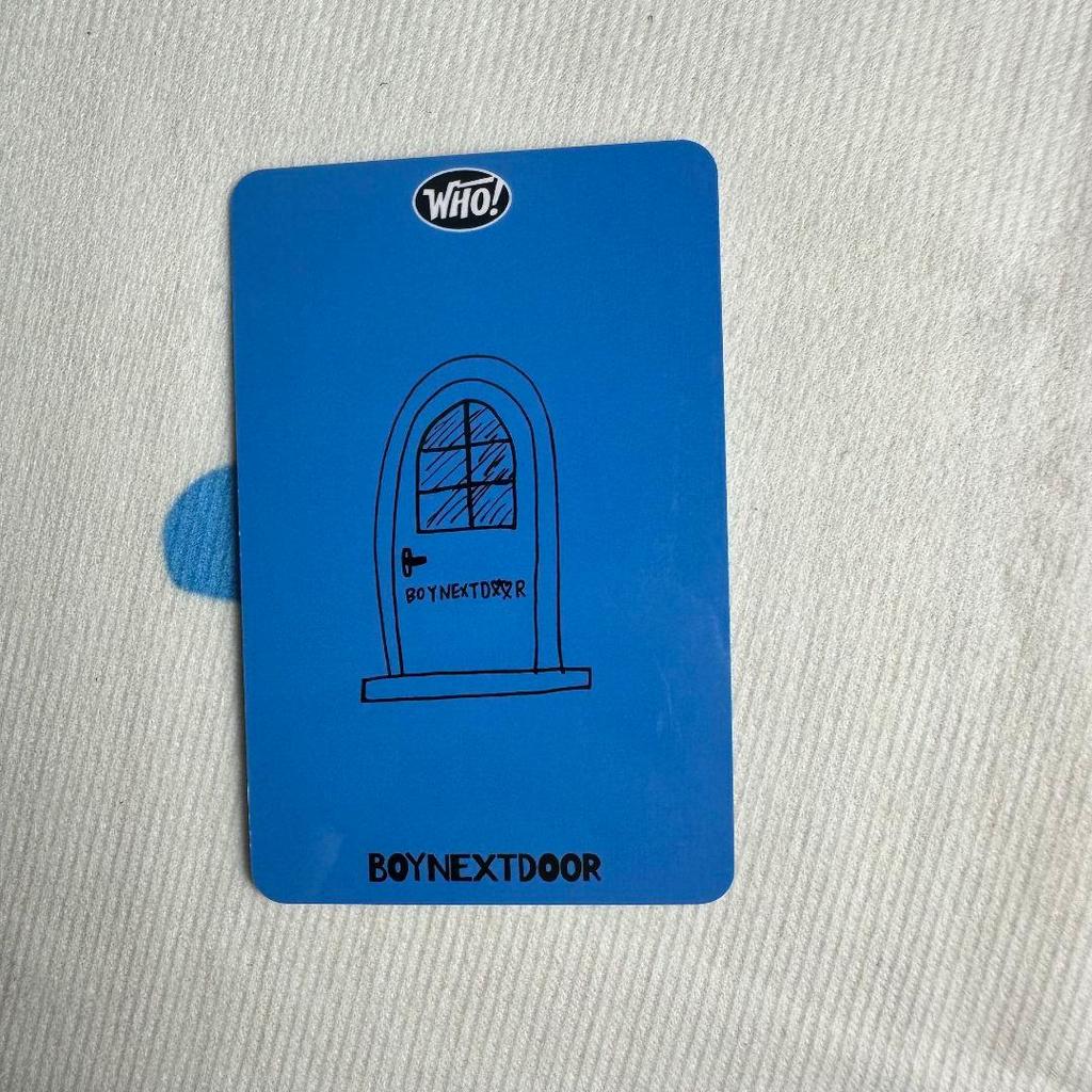 [USED] Taesan BOYNEXTDOOR HOW? Public Broadcast Sanok Trading Card