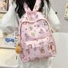 Cute Capybara Printed Backpack ins Versatile Fashion Cartoon Middle School School Bag Women's Large Capacity Backpack