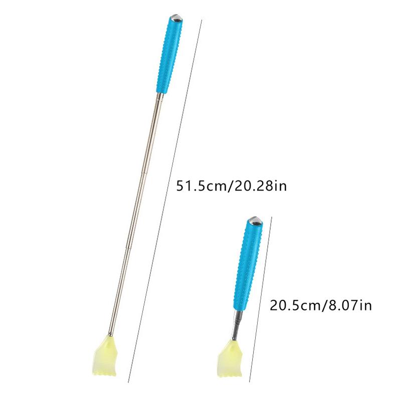 Portable Back Scratcher Telescopic Scratching Massager Back Scraper Tickling Itch Body Scratch Stick With Steel Ball Gift