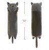 Cartoon Cat Island Plush Pillow - Long Pillow for Girls, Leg-Clamping Sleep Toy, Perfect Birthday Gift