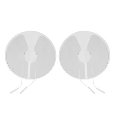 2pcs NonWoven Fabric Chest Breast Electrode Pads for Electric TENS Physiotherapy Machine 16cm 6.3in