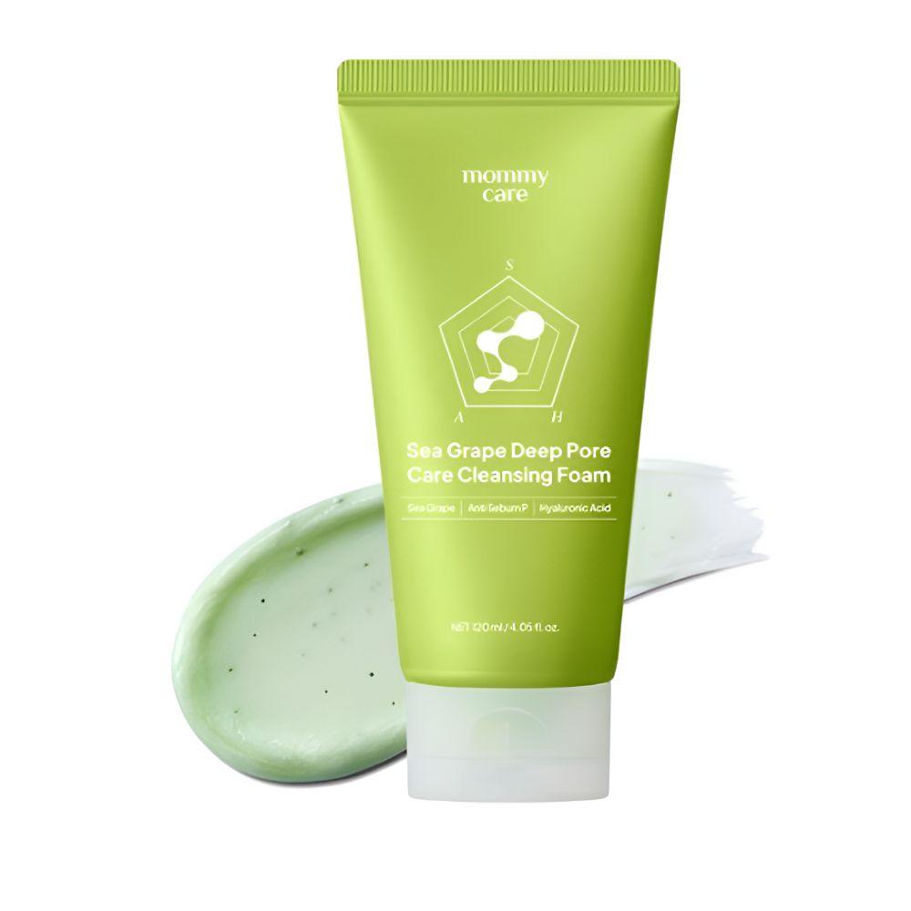 

Mami Care Sea Grape Deep Cleansing Foam 120ml Green Caviar Hydrating Facial Wash