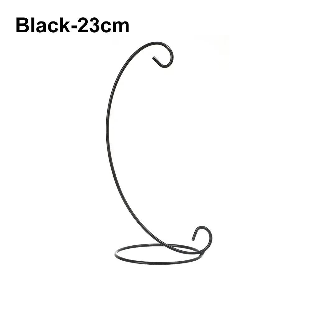 Micro Landscape Ecological Bottle Iron Hanging Retro Glass Ball Hanging Stand Candle Holder Hook Flower Rack Iron Frame