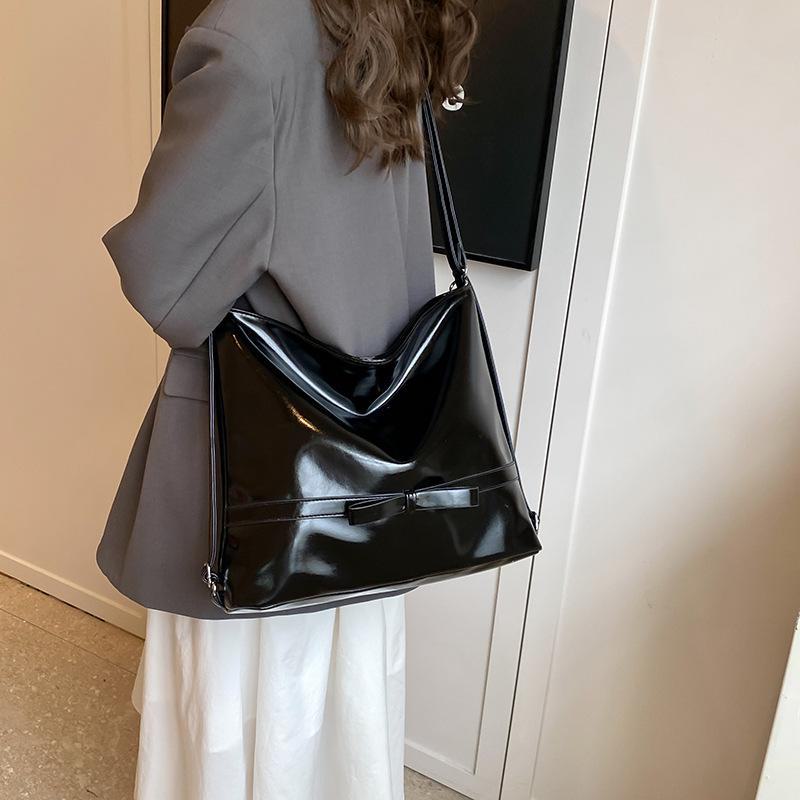 Korean Bow Design Large Capacity Fashion Tote Bag