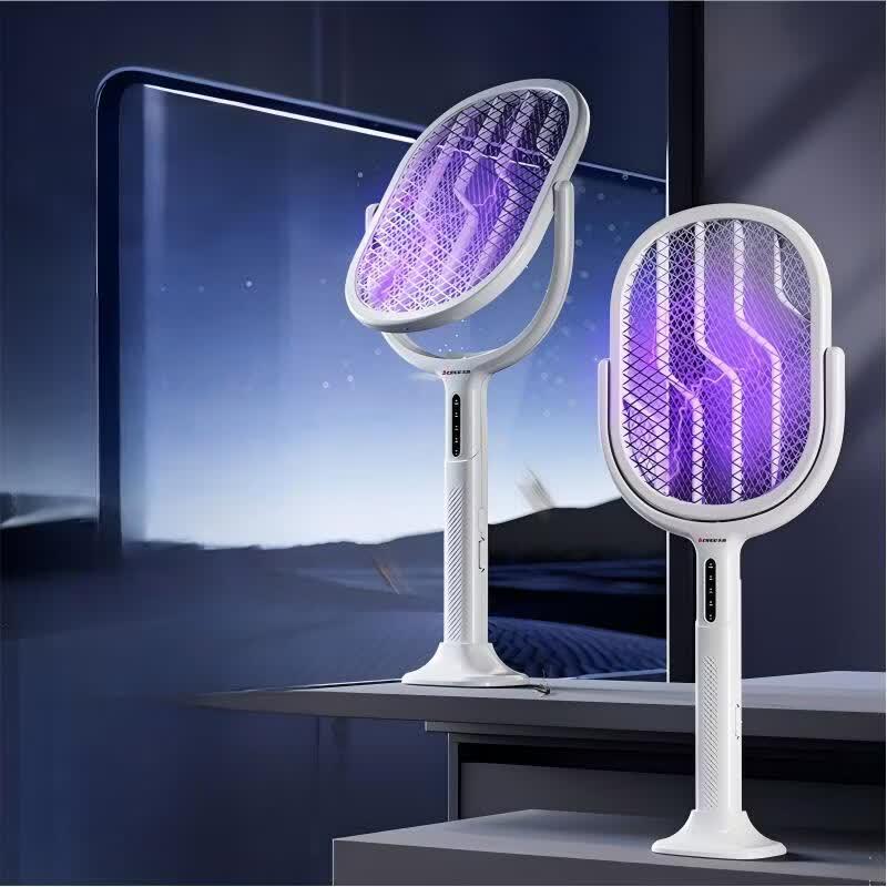 LISM Rechargeable Foldable Electric Mosquito Swatter & Killer Lamp