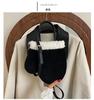 Autumn and Winter New Korean Style Personalized Gloves Plush Bag Trend One-shoulder Messenger Bag