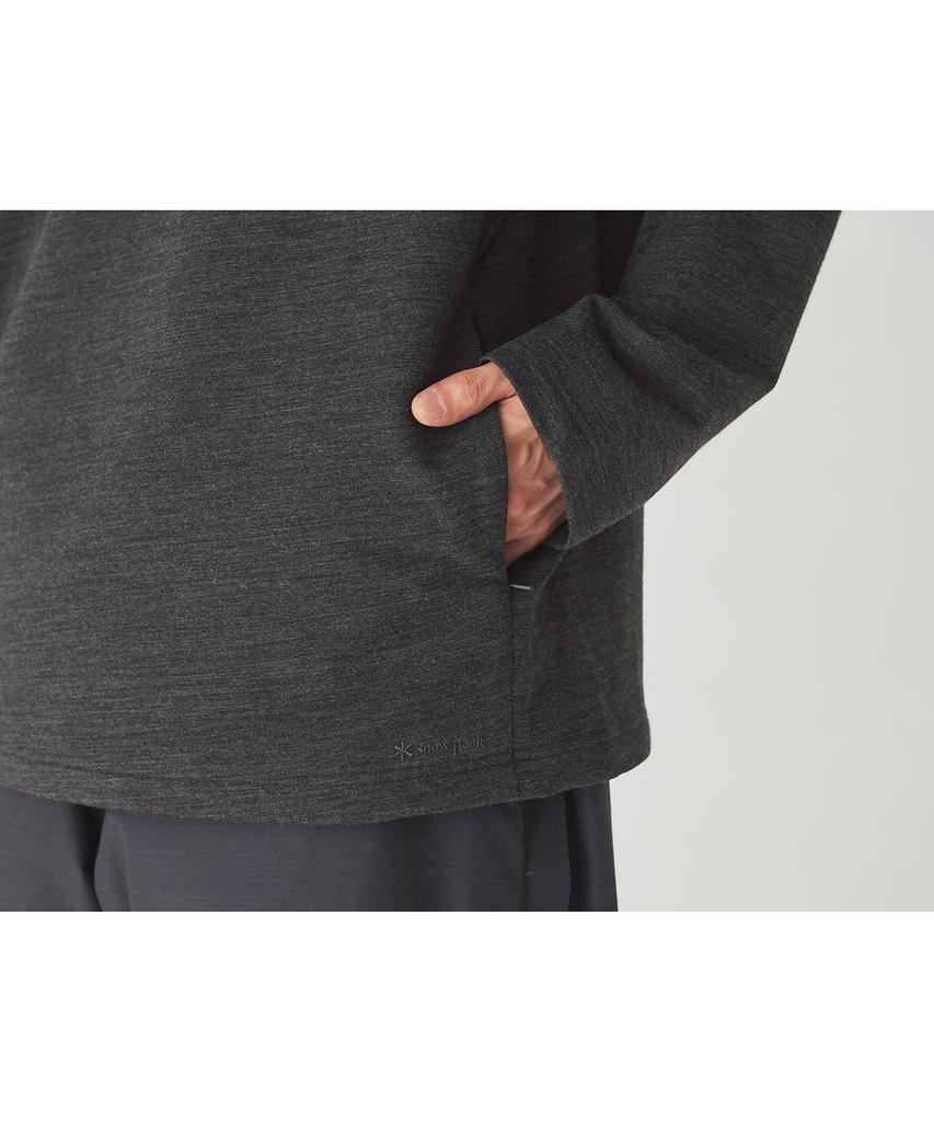 Snow Peak Wool Sweatshirt Pullover Size M SW-24AU010, Top, Sweatshirt, Men's/Women's, Black,