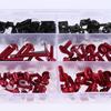 173PCS Red Universal Motorcycle Complete Fairing Bolt Kit Fastener Clips Screws For BMW for Kawasaki for Yamaha for Honda