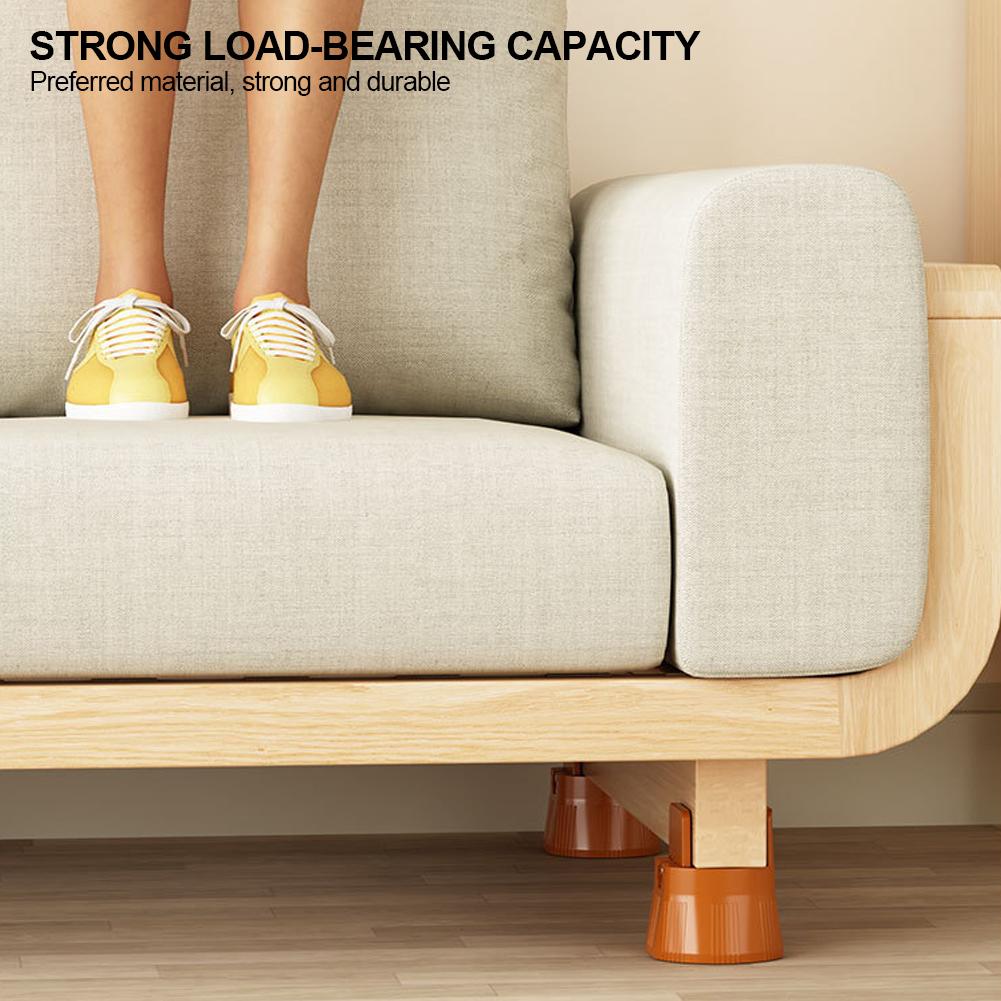 Table Adjustable Pad Foot Height Clipboard Style Bed Foot Sofa Furniture Base Pad High Block Support Elevated