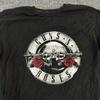 Guns N' Roses T-Shirt Mens Size L Black 2023 North America Tour Graphic Band Tee