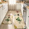 Harry Potter Flannel Kitchen Mat Christmas Soft Area Rug Non Slip Floor Carpet Home Decoration