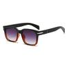 New fashion sunglasses men's high sense UV protection sunglasses personality trend Internet celebrity sunglasses