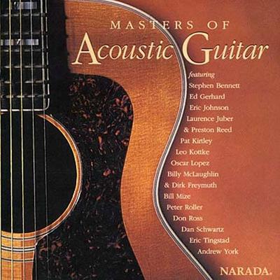 CD VARIOUS  Masters Of Acoustic Guitar ND61065 Narada 1997 US World Music Used