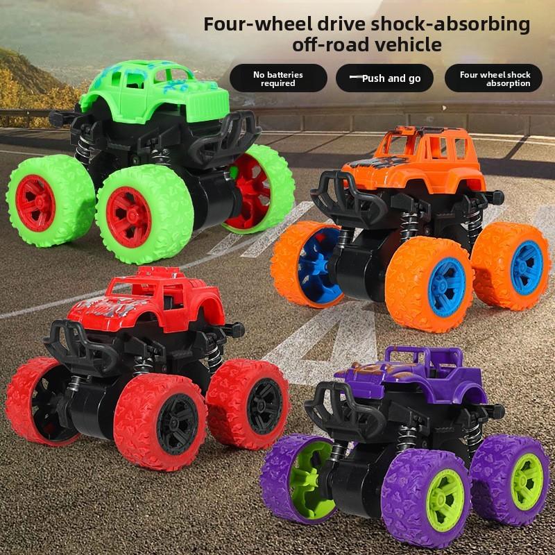 Offroad Inertia Car Toy With Durable Plastic Body For Kids Age 3 And Up