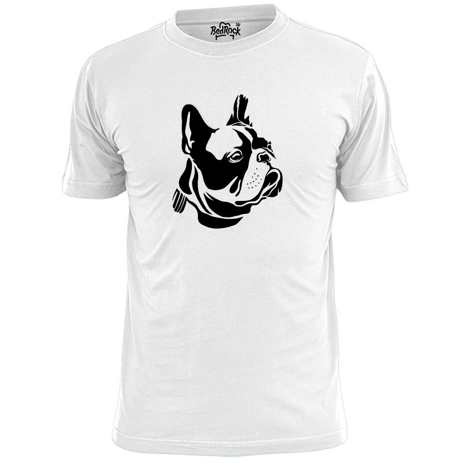 Mens French Bulldog Vector T shirt Pooch Pet Mans Best Friend Hound 4XL