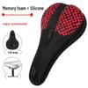 Upgraded Memory Foam Silicone Bicycle Seat Cushion