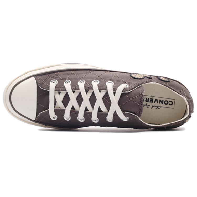 Converse Chuck 70 Low Timeless Graphic Unisex Sneakers Brown Engine-Stone Nightfall-Grey A02773C