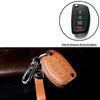 Real Leather Case for Modified Folding Keys: Compatible with Xiongbing Kia, Honda, Toyota, Iron General Remotes