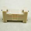 (10pcs / lot) RS232 DB9 Послідовний Порт Корпус D Sub Роз'єм DB9 На DB9 Перехідник Пластикова Оболонка Колір Бежевий