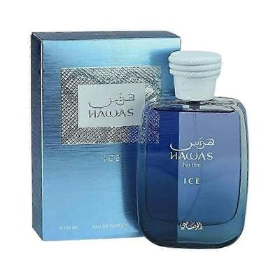 Rasasi Hawas for Him Perfume 100ml Icy Fresh Aquatic Men Cologne Spray