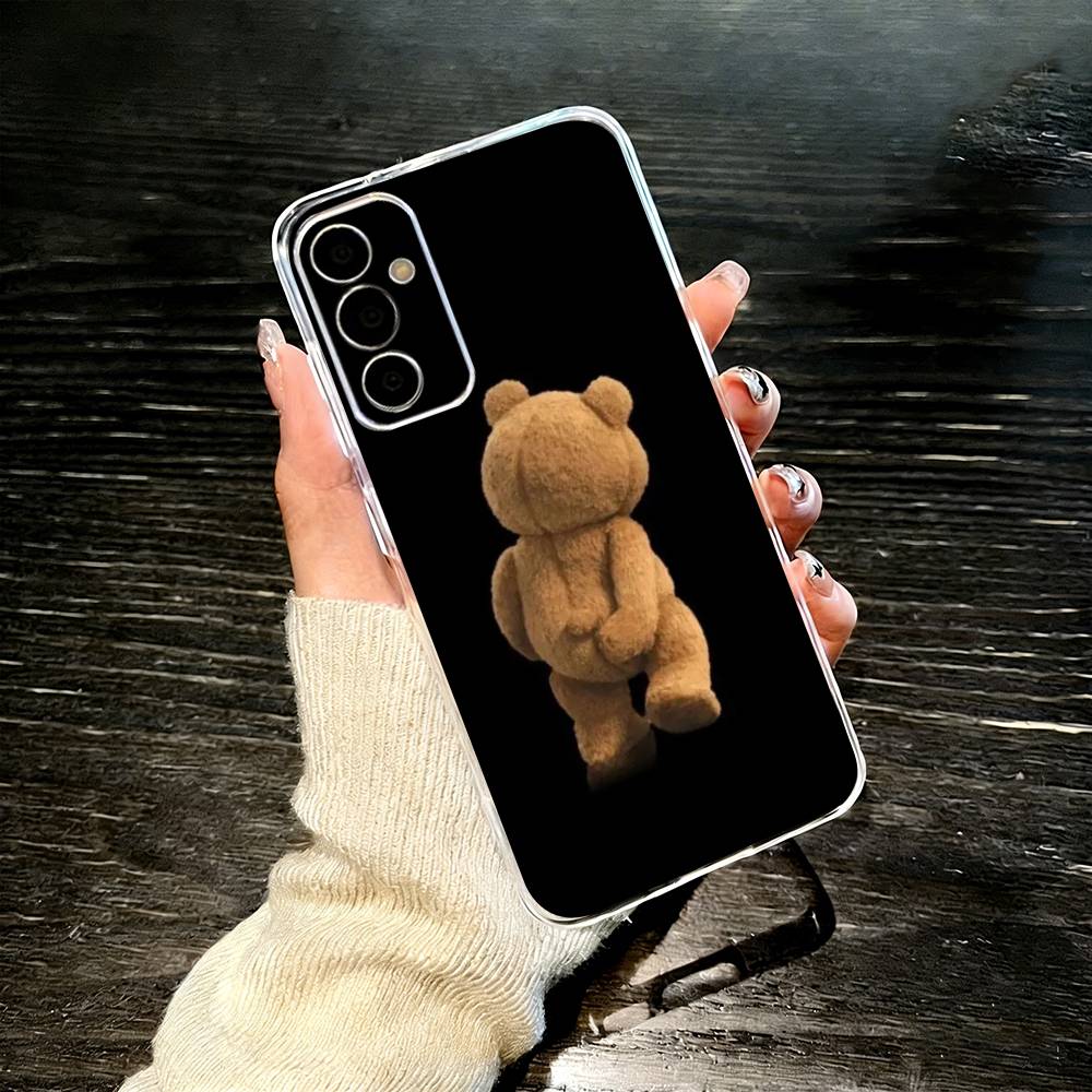 Cute T-Teddy B-BearS Movie T-Ted  Phone Case For SamsungA10,12,20,21S,30,31,40,50,51,52,70,71 Transparent Cover Samsung a30 a20