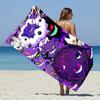 Children'S Bath Towel Gengar Towel Theme Beach Blanket Quick Dry Soft Swimming Towel For Beach Pool Bathyoga