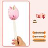 Brocade Tulip Mugwort Health Hammer: Exquisite Meridian Massage Hammer, Perfect Gift for Girls.