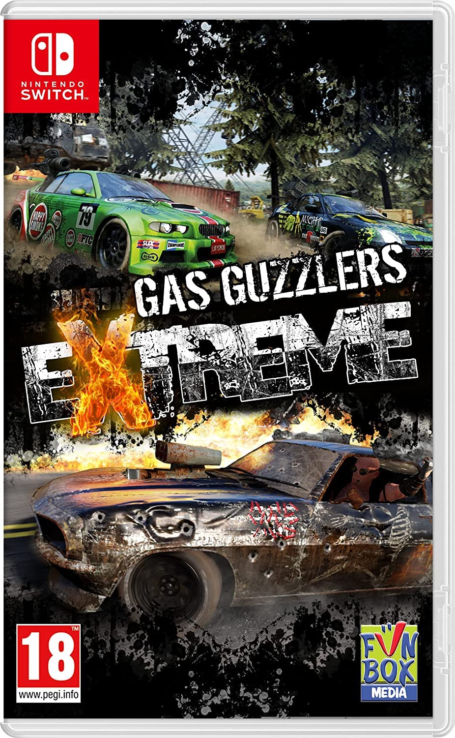 Gas Guzzlers Extreme (Nintendo Switch) [Official Import] чёрный