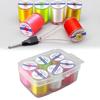 240M Fly Tying Thread Set 6 Bright Color High Strength Fly Tying Thread Fly Tying Wire for Saltwater and Freshwater
