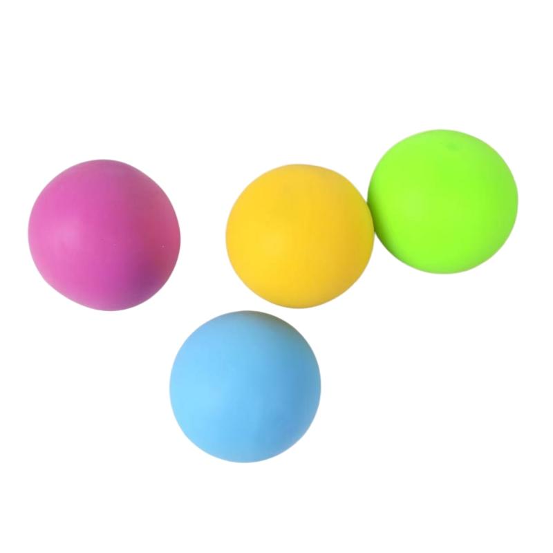 Stress Relief Squeeze Ball, Soft Rubber Slow Rebound Squishy Toy, Sensory Hand Fidget for Anxiety Relief