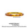 Y2K Boho Transparent Resin Acrylic Bangles for Women 2025 New Fashion Geometric Irregular Bracelet Aesthetic Jewelry
