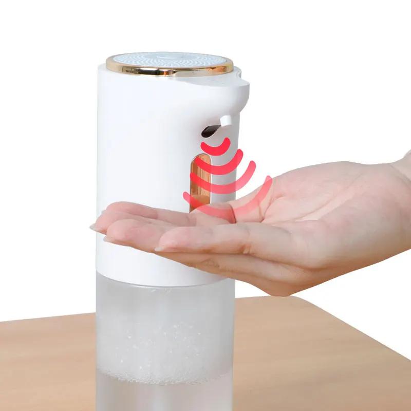 Automatic induction soap dispenser foam gel mobile phone electric dispenser wall mounted large capacity hand sanitizer bathroom